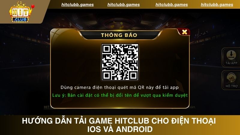 Hướng dẫn tải game HitClub cho điện thoại iOS và Android