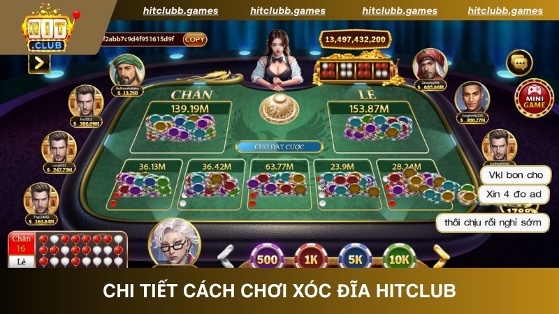 Các quy tắc quan trọng trong xóc đĩa online HitClub