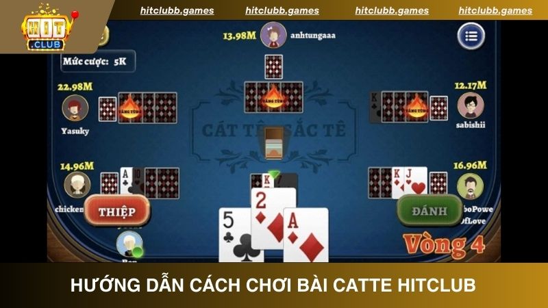 Các quy tắc cần biết khi tham gia bài Catte HitClub