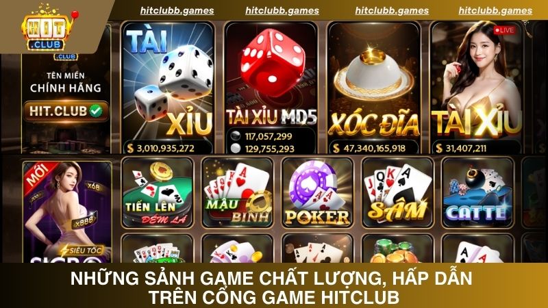 Siêu đa dạng và phong thú thể loại game trúng thưởng trên Hitclub